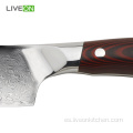 Mango G10 Cuchillo Chef Damasco de 8 pulgadas